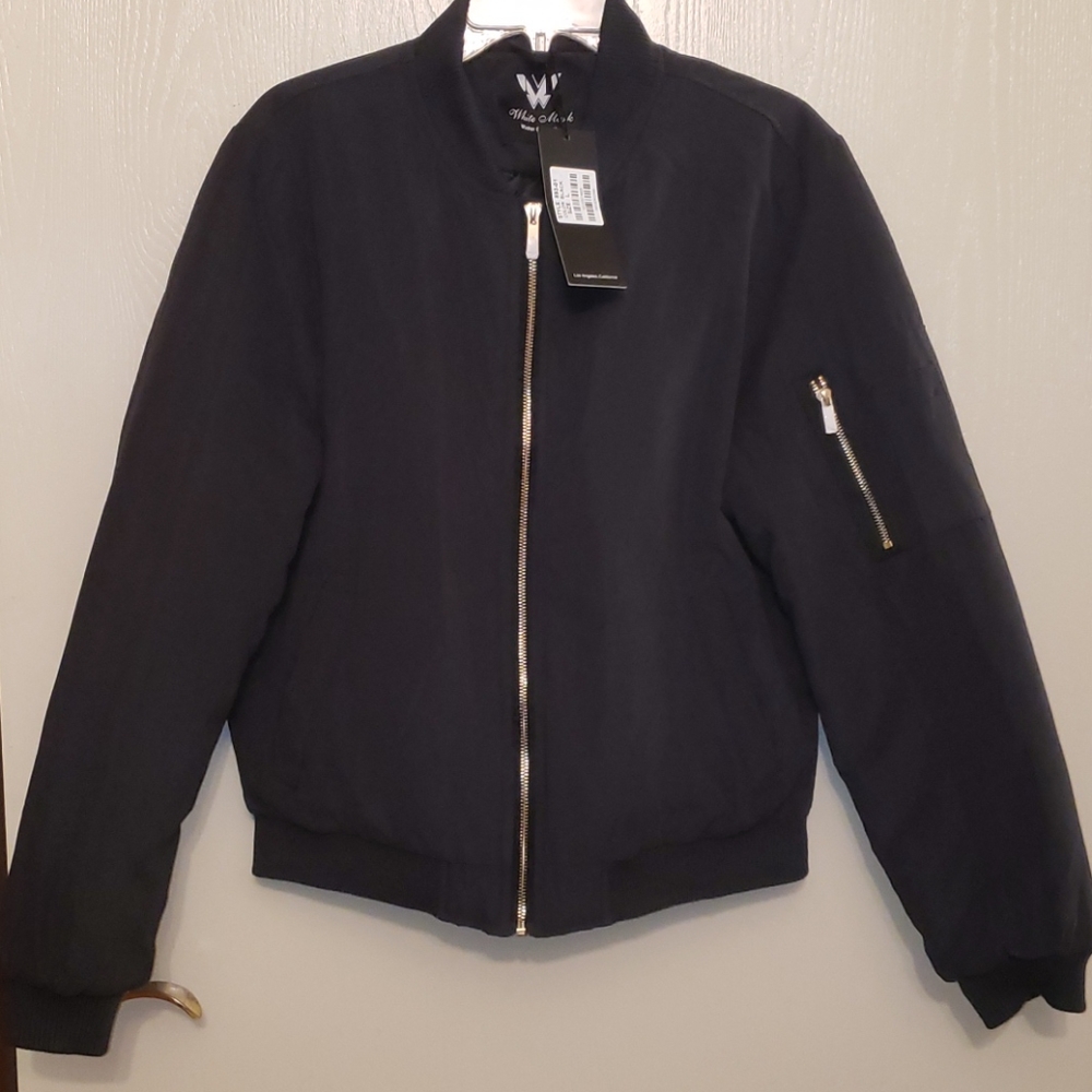 White Mark women's bomber jacket